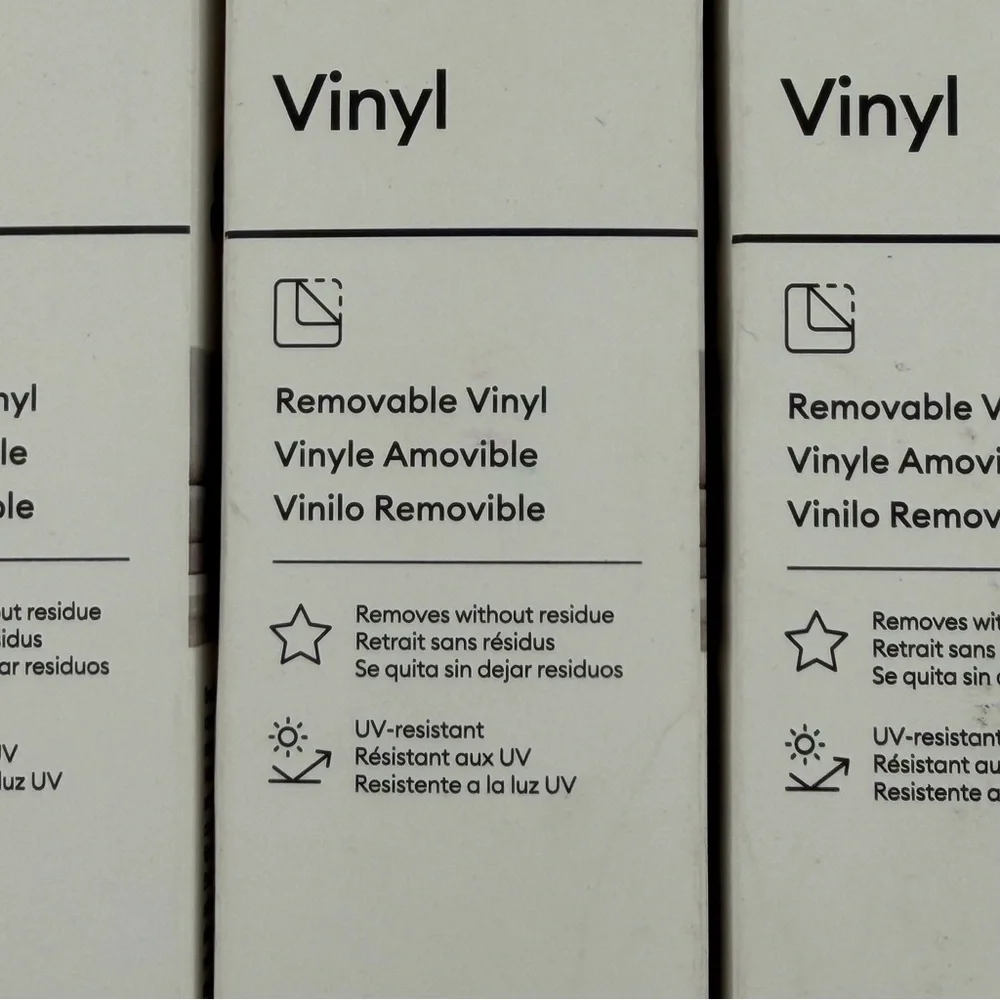 Cricut Vinyl and Iron On Rolls Lot of 8